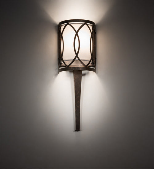 6" Wide Ashville Wall Sconce