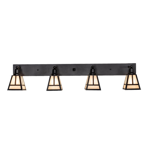 52" Wide "T" Mission 4 Light Vanity Light