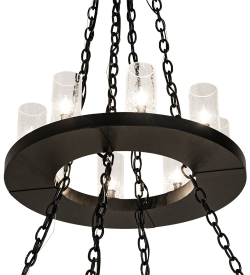 72" Wide Loxley 48 Light Three Tier Chandelier