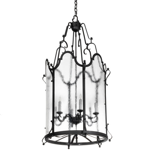 24" Wide Dubrek 6 Light Foyer Lantern