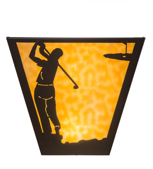 13"W Golf Wall Sconce