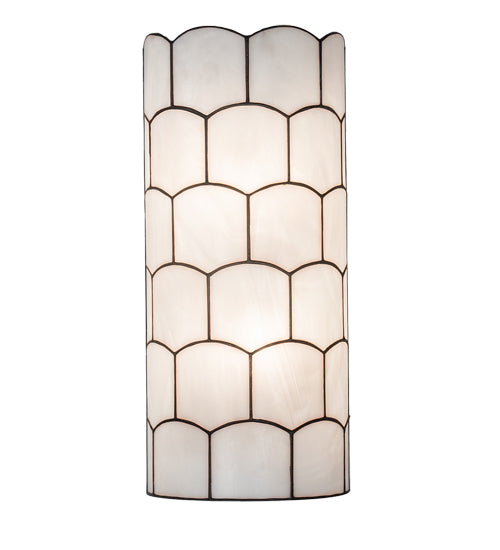 8" Wide Vincent Honeycomb Wall Sconce