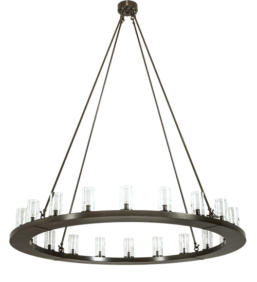 60" Wide Loxley 20 Light Chandelier