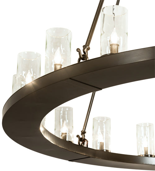 60" Wide Loxley 20 Light Chandelier