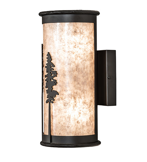 6" Wide Tall Pines Wall Sconce