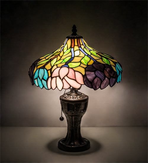 17" High Wisteria Table Lamp