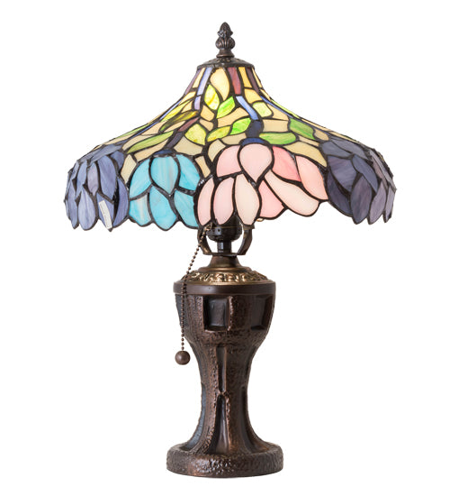 17" High Wisteria Table Lamp