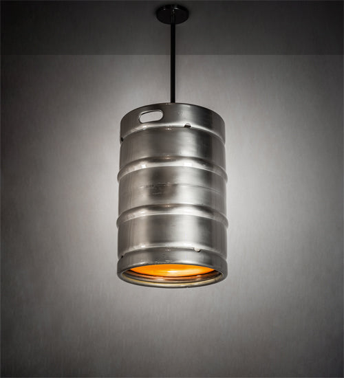 16" Wide Keg Pendant