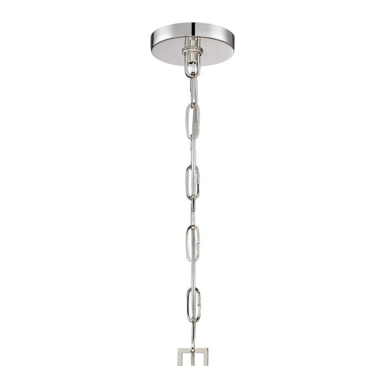 Crystorama Libby Langdon Westwood 4 Light Polished Nickel Pendant