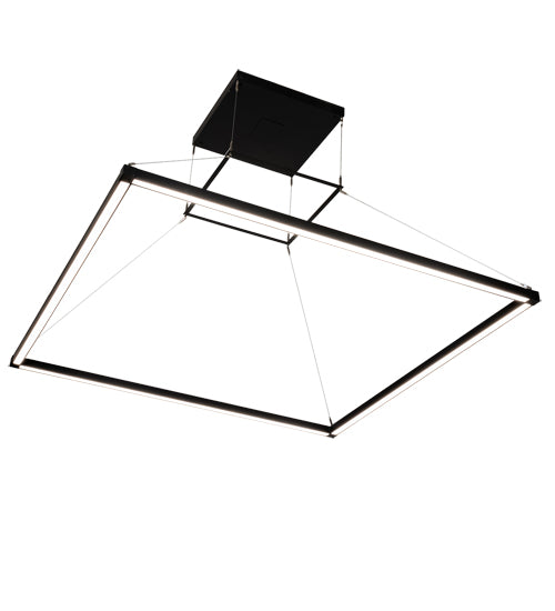 60" Square Anillo Quadrato Pendant