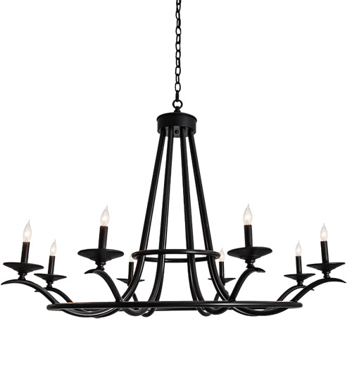 48" Wide Octavia 8 Light Chandelier