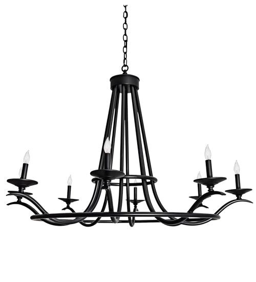 48" Wide Octavia 8 Light Chandelier