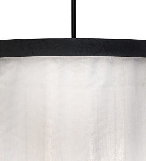 60" Wide Cilindro 2 Tier Pendant