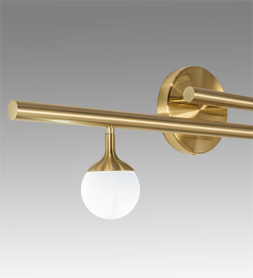 60" Wide Bola 3 Light Wall Sconce