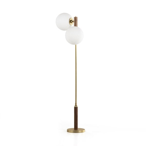 Colome Floor Lamp-Natural Walnut