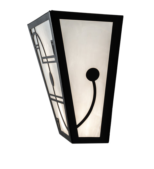 13" Wide Revival Deco Wall Sconce