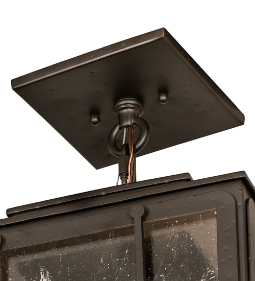 12" Square Pontrefract Lantern Pendant