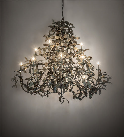 60" Wide Le Printemps 15 Light Chandelier