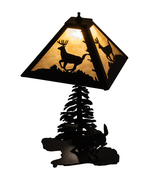 21" High Lone Deer Table Lamp