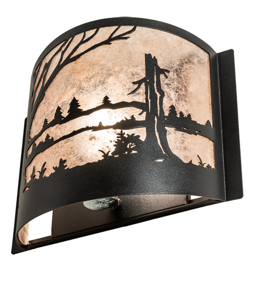 12" Wide Quiet Pond Wall Sconce