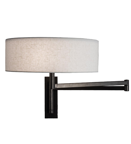 30" Wide Cilindro Textrene Wall Sconce