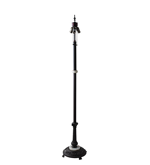 62" High Roseborder Floor Lamp