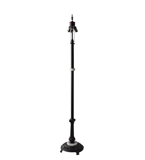 62" High Roseborder Floor Lamp