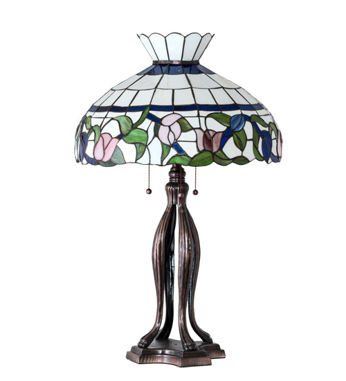 31" High Rose Vine Table Lamp