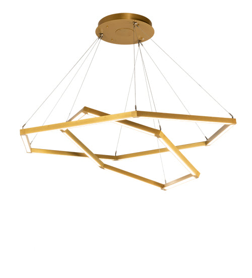 70" Wide Vela Cascading Pendant