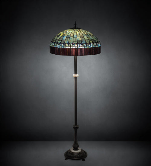 62" High Tiffany Candice Floor Lamp