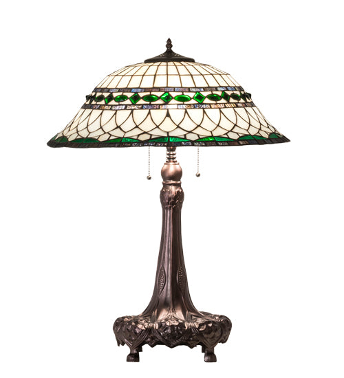 31" High Tiffany Roman Table Lamp