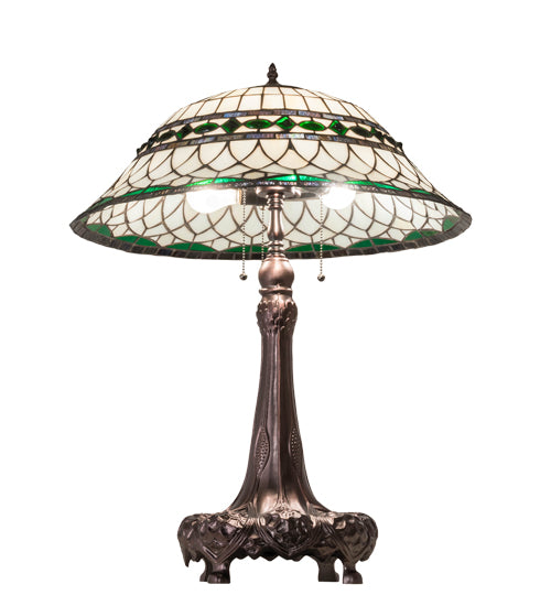 31" High Tiffany Roman Table Lamp