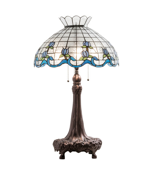 32" High Roseborder Table Lamp