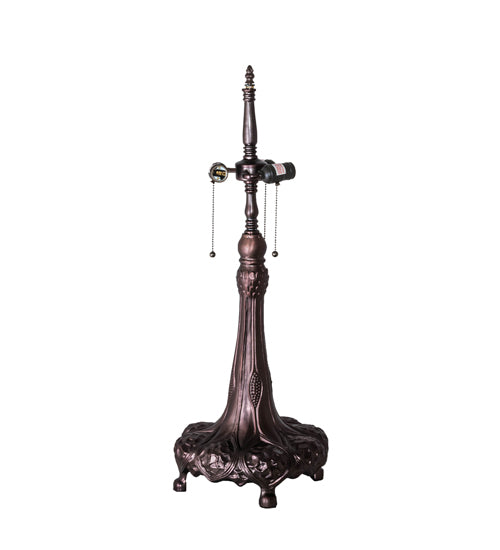 31" High Renaissance Rose Table Lamp