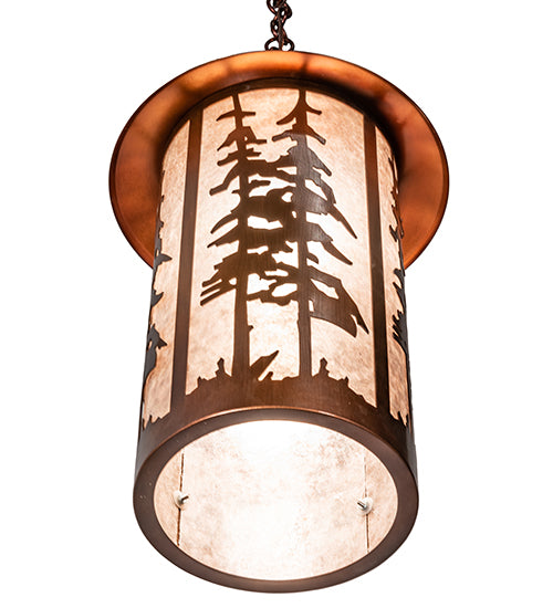 14" Wide Fulton Great Pines Pendant