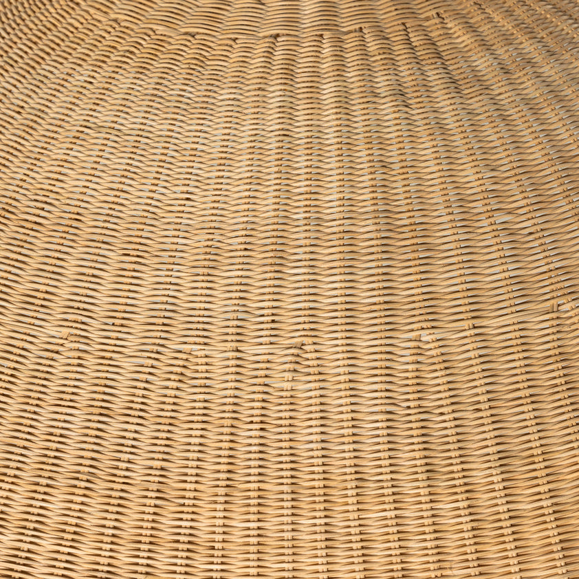 Overscale Woven Rattan Pendant-Natural