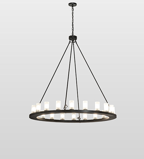 60" Wide Loxley 20 Light Chandelier