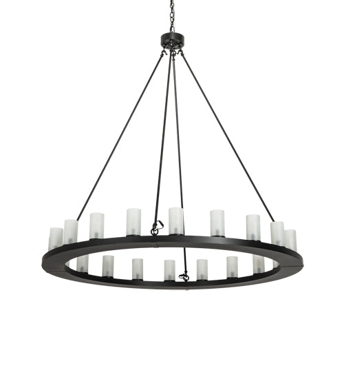 60" Wide Loxley 20 Light Chandelier