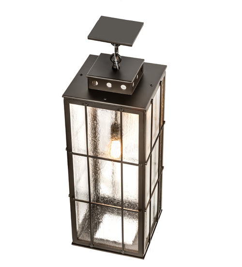 12" Square Pontrefract Lantern Pendant