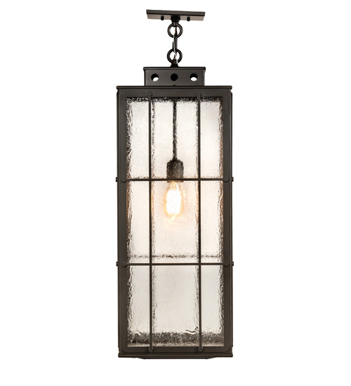 12" Square Pontrefract Lantern Pendant