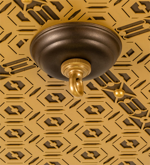 48" Long Geometrik Ceiling Medallion