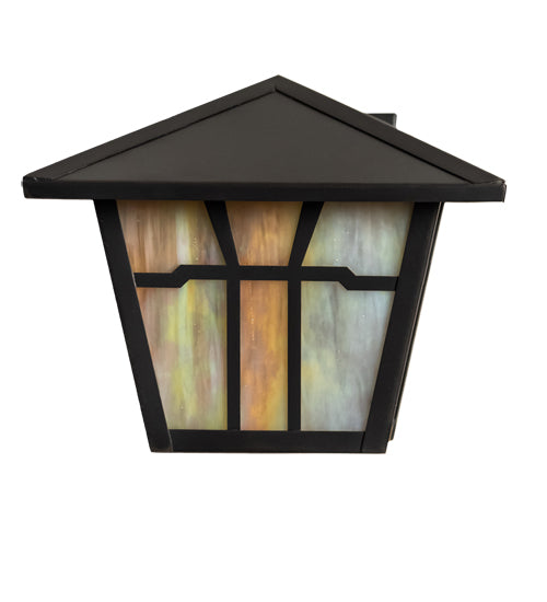 10" Wide Gable Wall Sconce