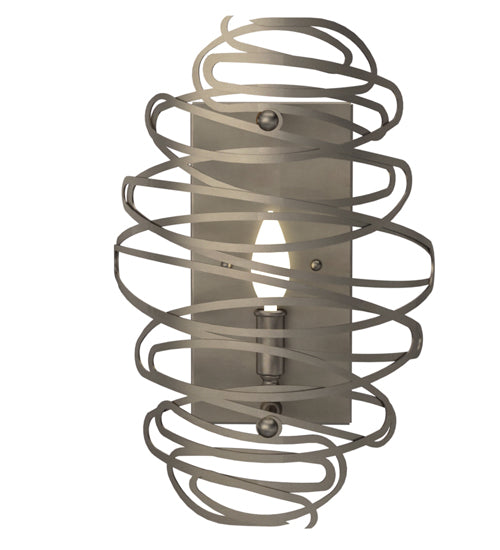 10" Wide Cyclone Wall Sconce