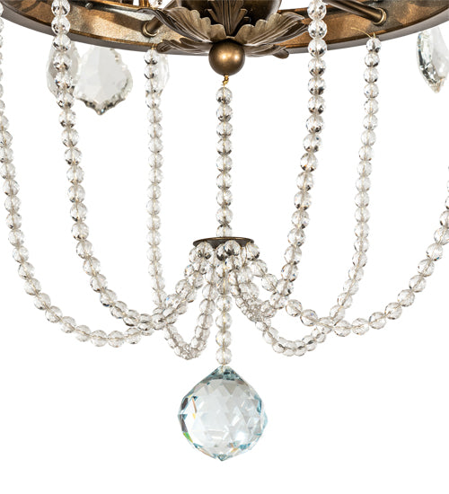 28" Wide Dominique Chandelier