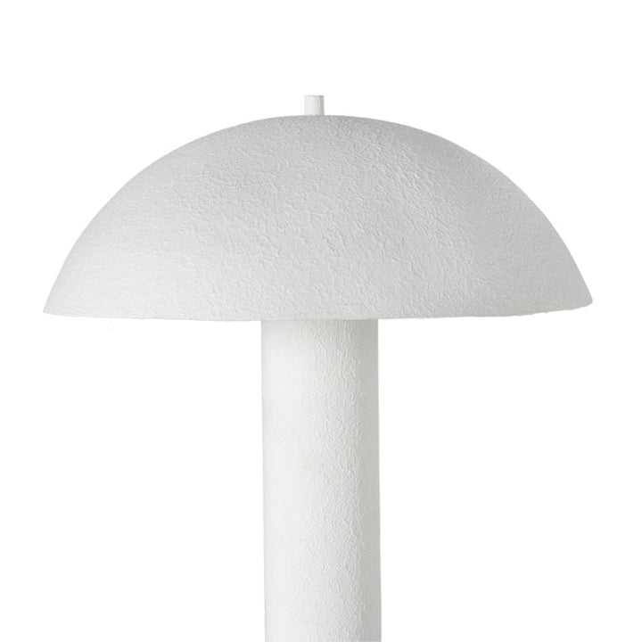 Santorini Floor Lamp-Matte White Plaster