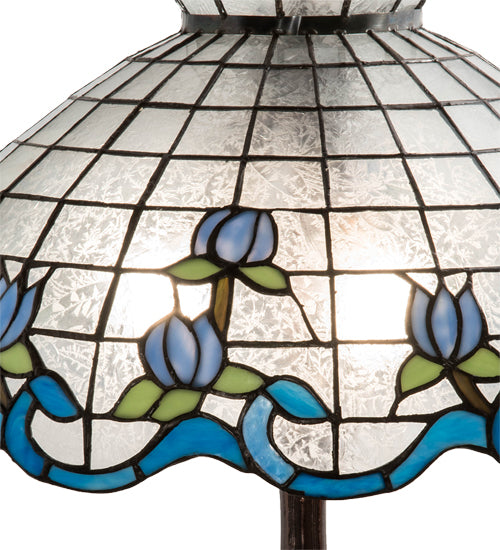 26" High Roseborder Table Lamp