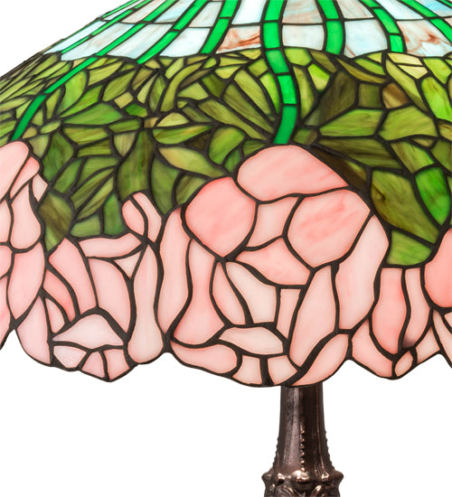 26" High Tiffany Cabbage Rose Table Lamp