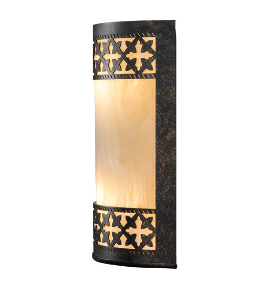 8" Wide Cardiff Wall Sconce