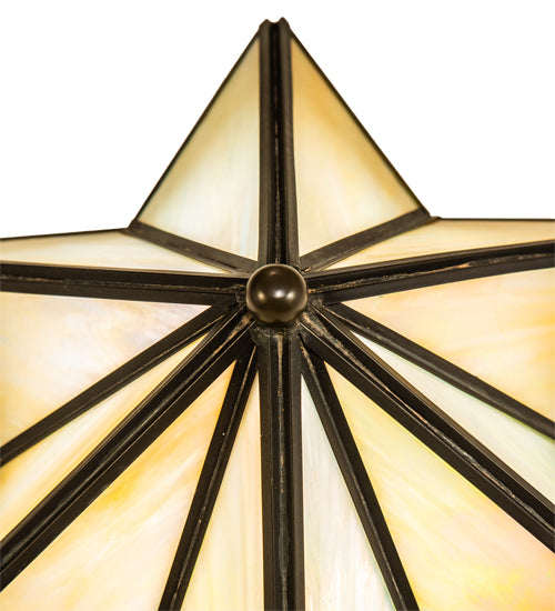 11" Wide Star Wall Sconce