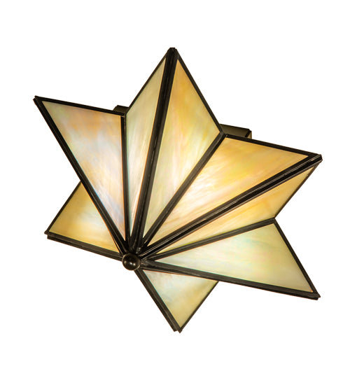 11" Wide Star Wall Sconce